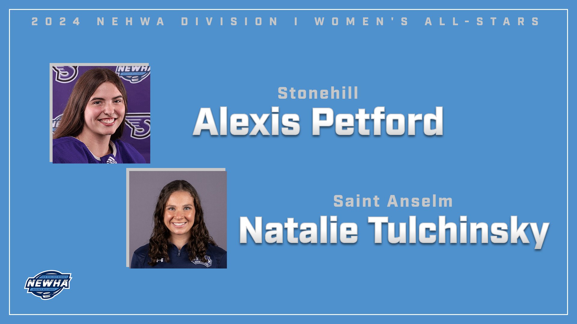 Tulchinsky, Petford named New England Division I Women&rsquo;s All-Stars